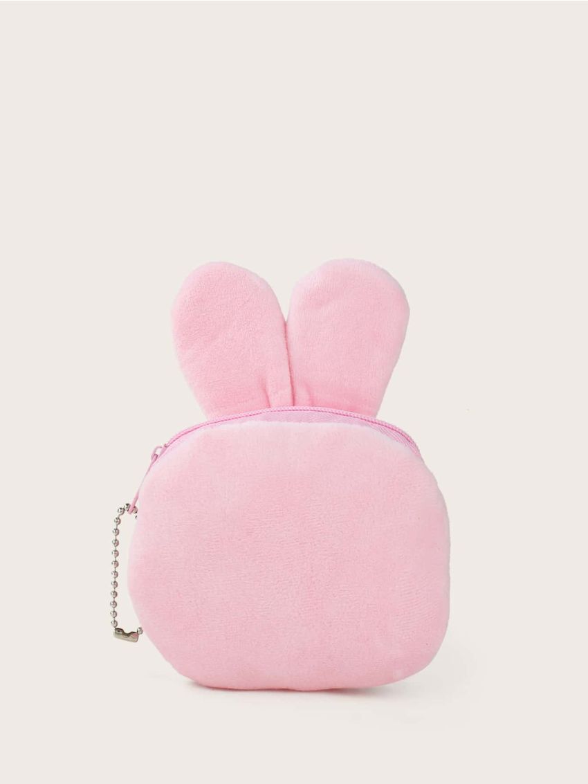 Fuzzy Cartoon Design Coin Case