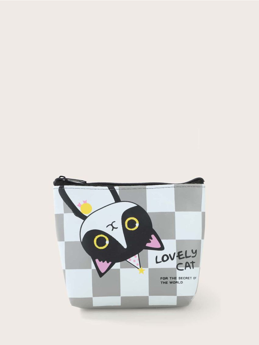 Cartoon Graphic Coin Case