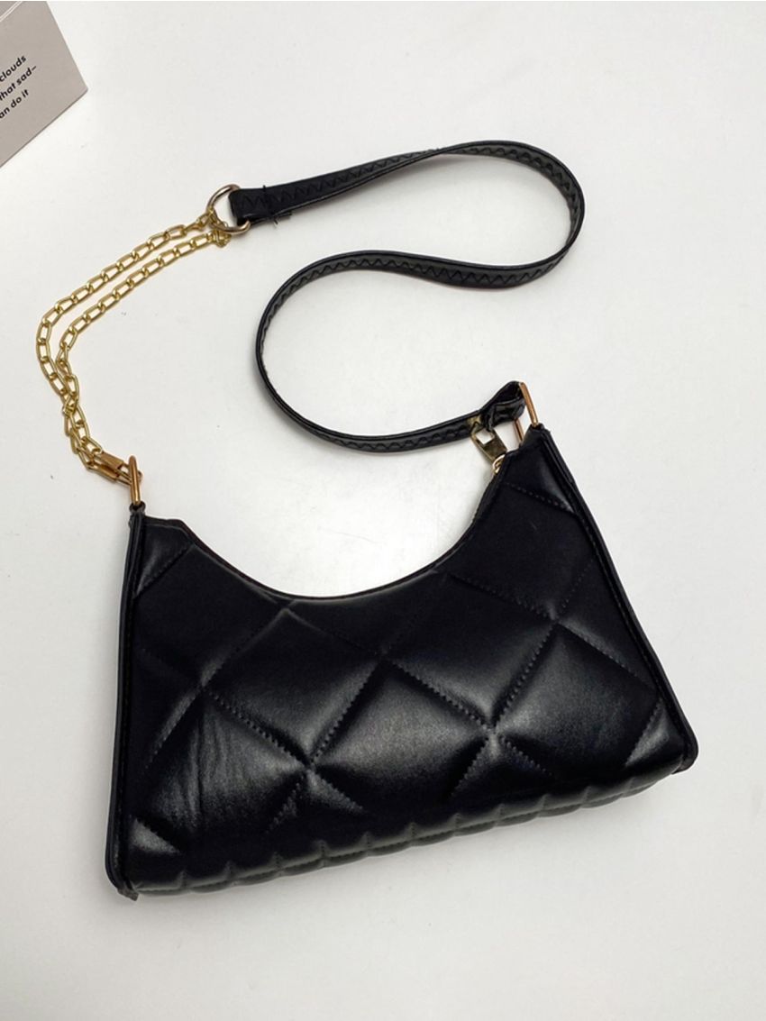 Quilted Chain Shoulder Bag