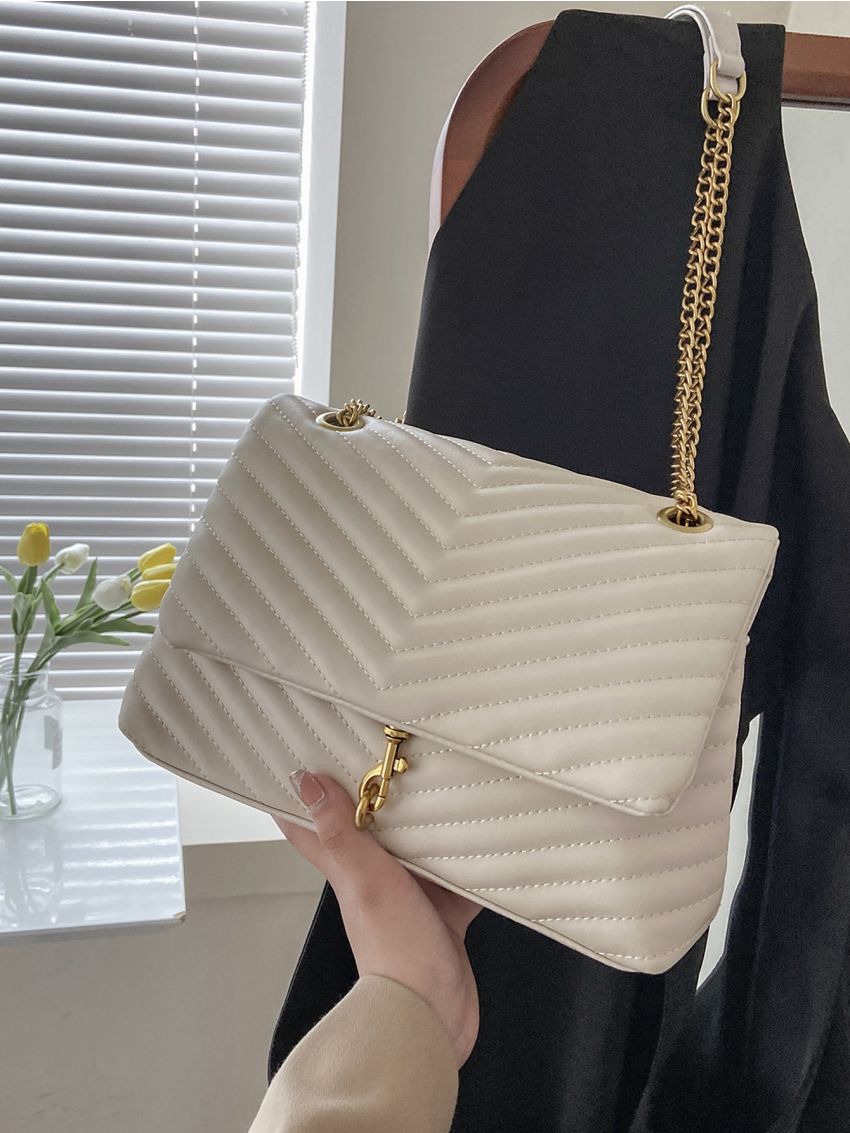 Quilted Chain Shoulder Bag