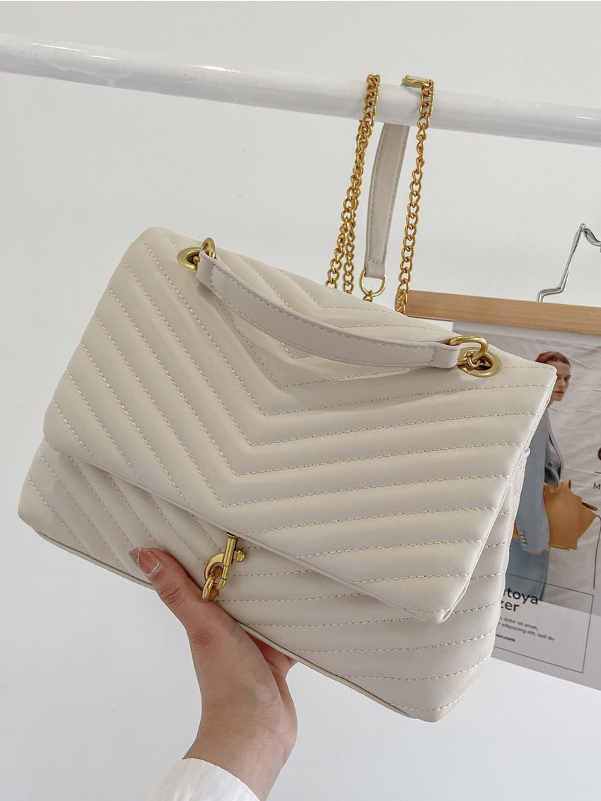 Quilted Chain Shoulder Bag