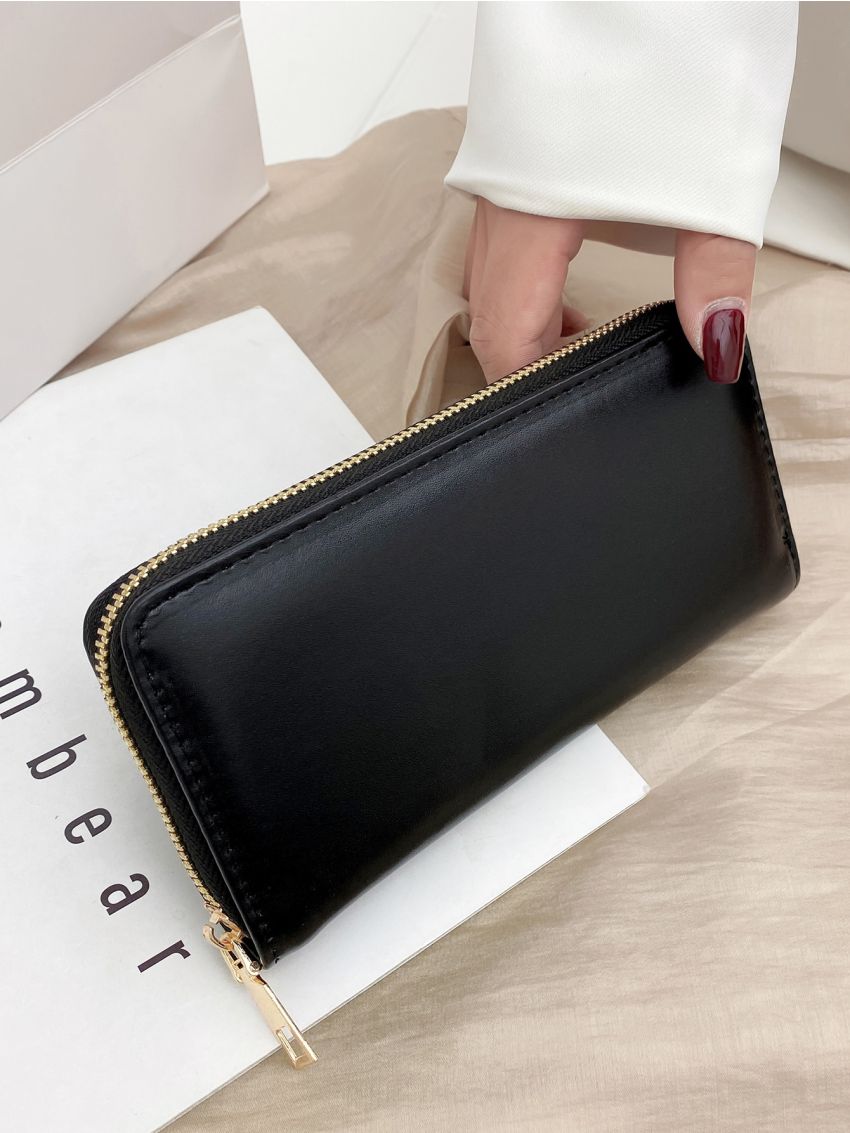 Solid Large Capacity Purse