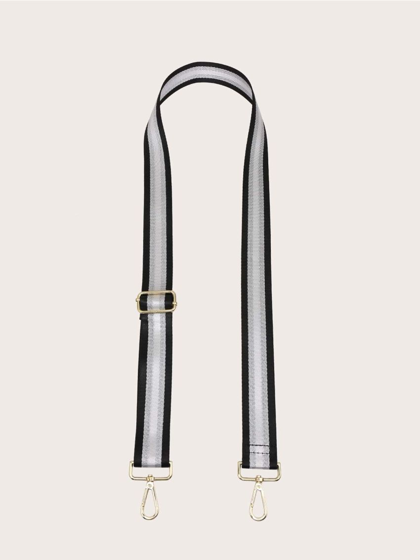 Striped Pattern Bag Strap