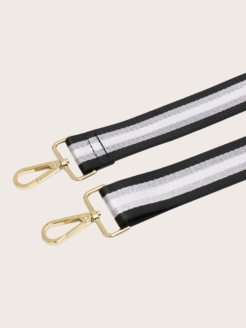 Striped Pattern Bag Strap