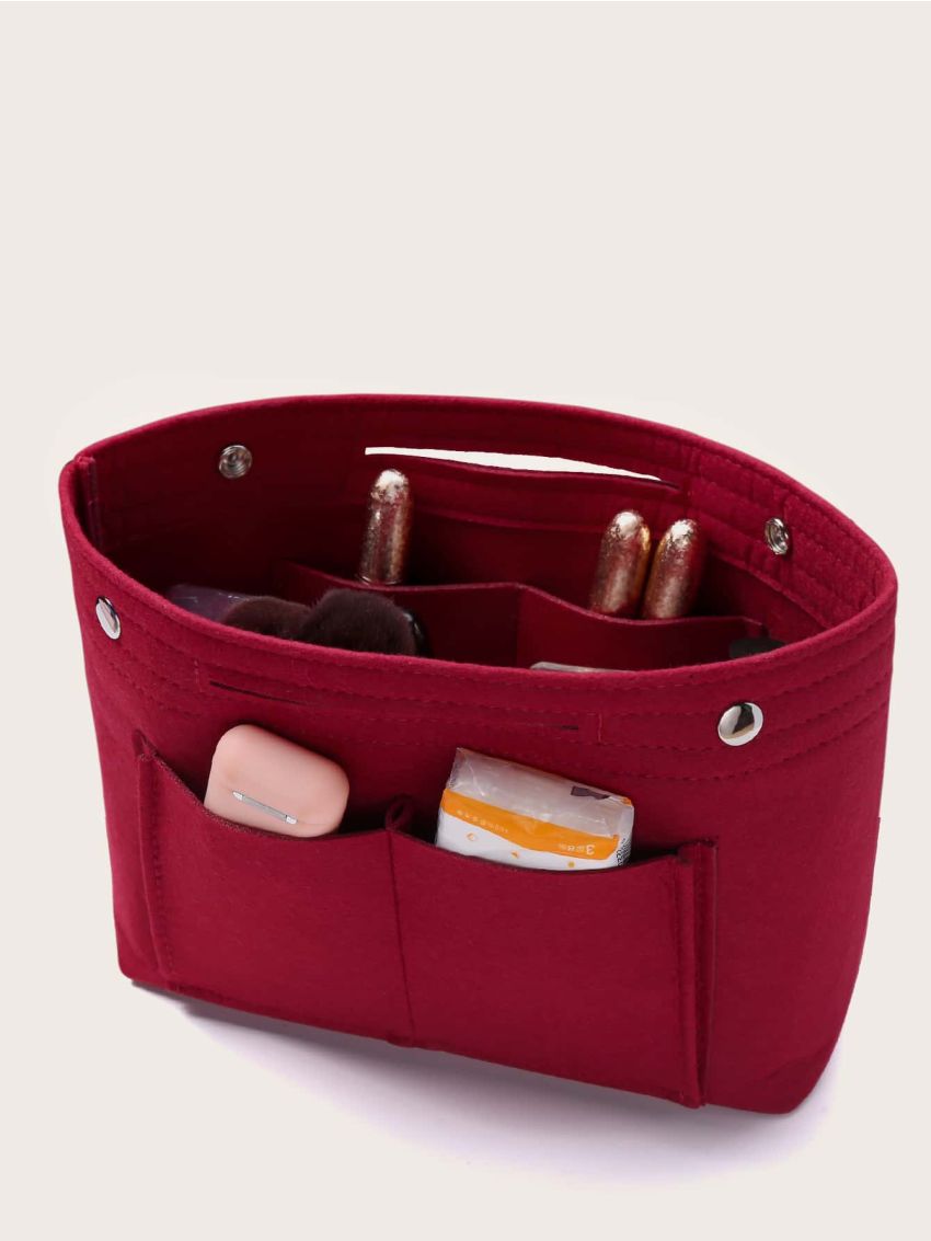 Minimalist Studded Decor Bag Insert