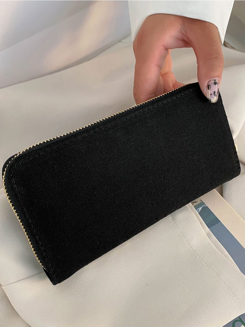 Letter Graphic Long Wallet