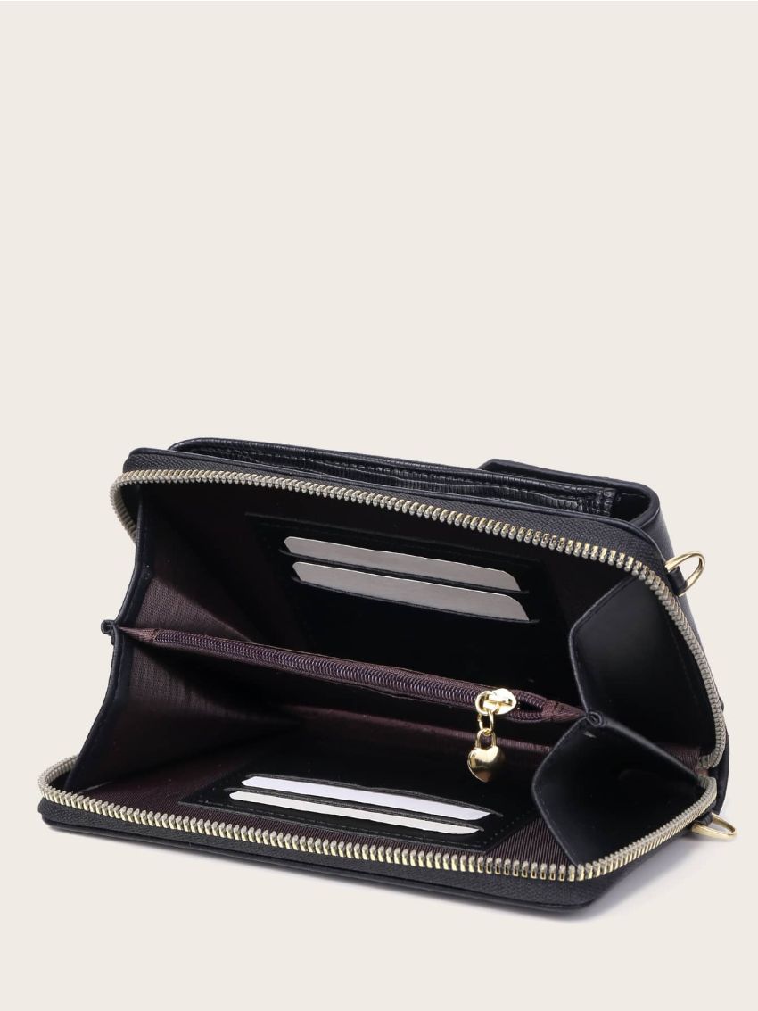 Mini Minimalist Double Pocket Phone Bag