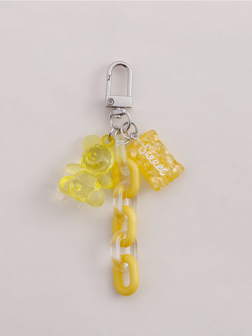 Chain & Candy Pendant Keychain