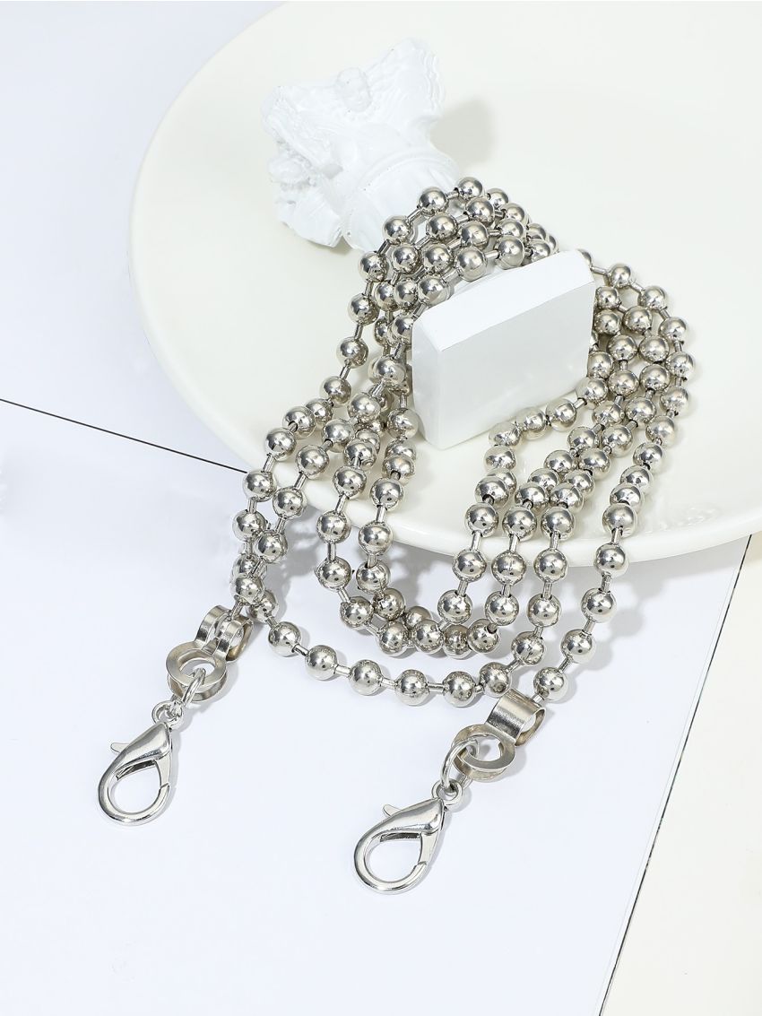 Minimalist Beaded Design Bag Strap