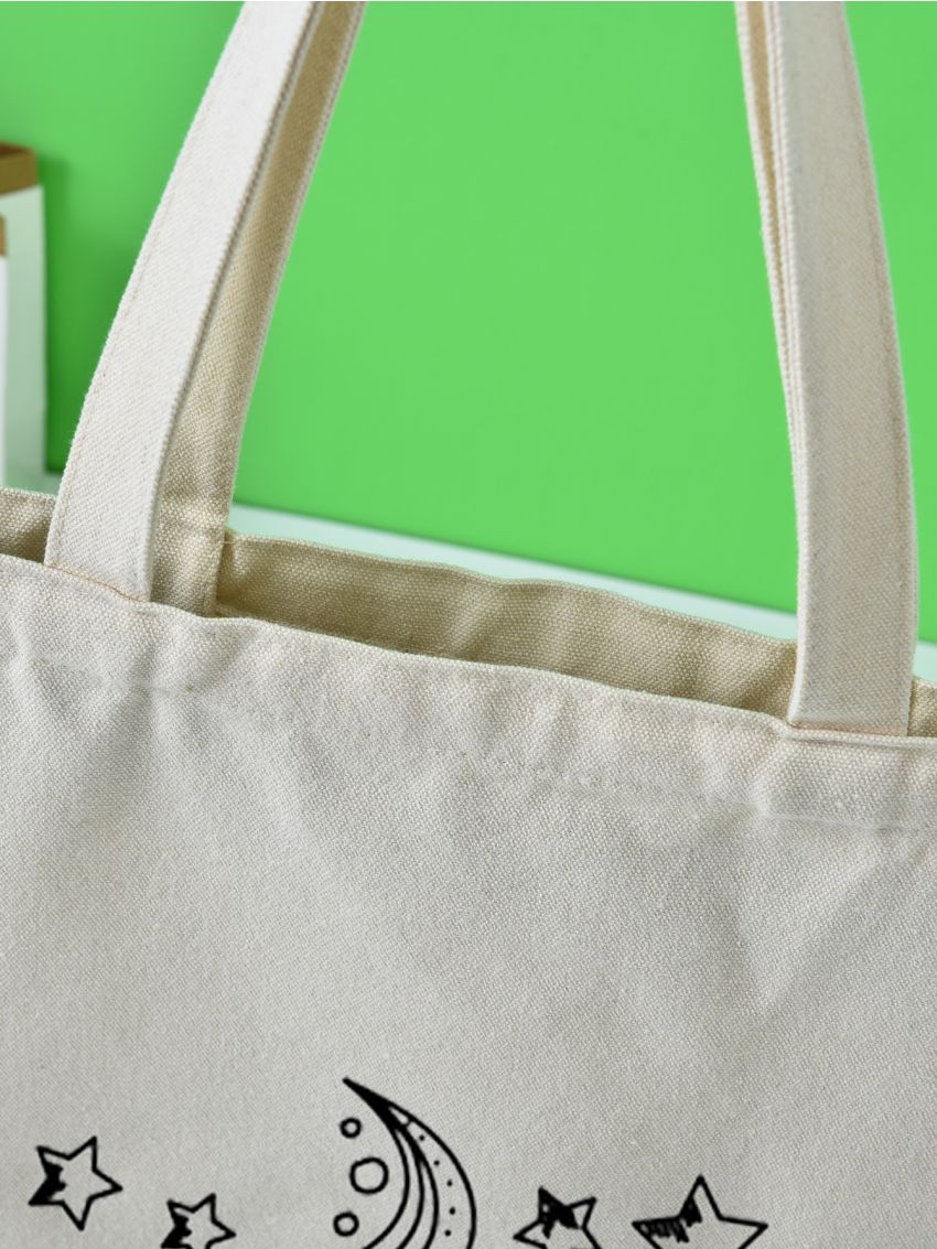 Sun Graphic Shopper Bag