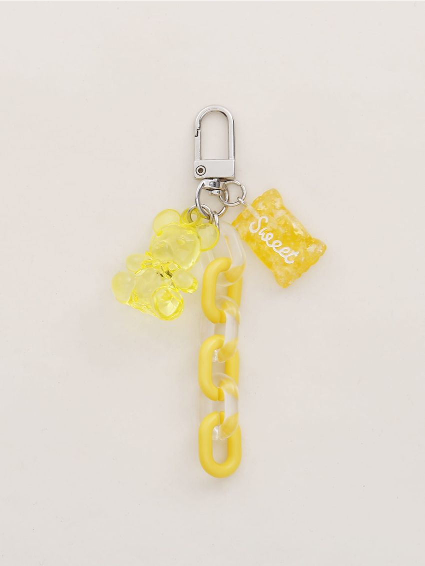 Chain & Candy Pendant Keychain