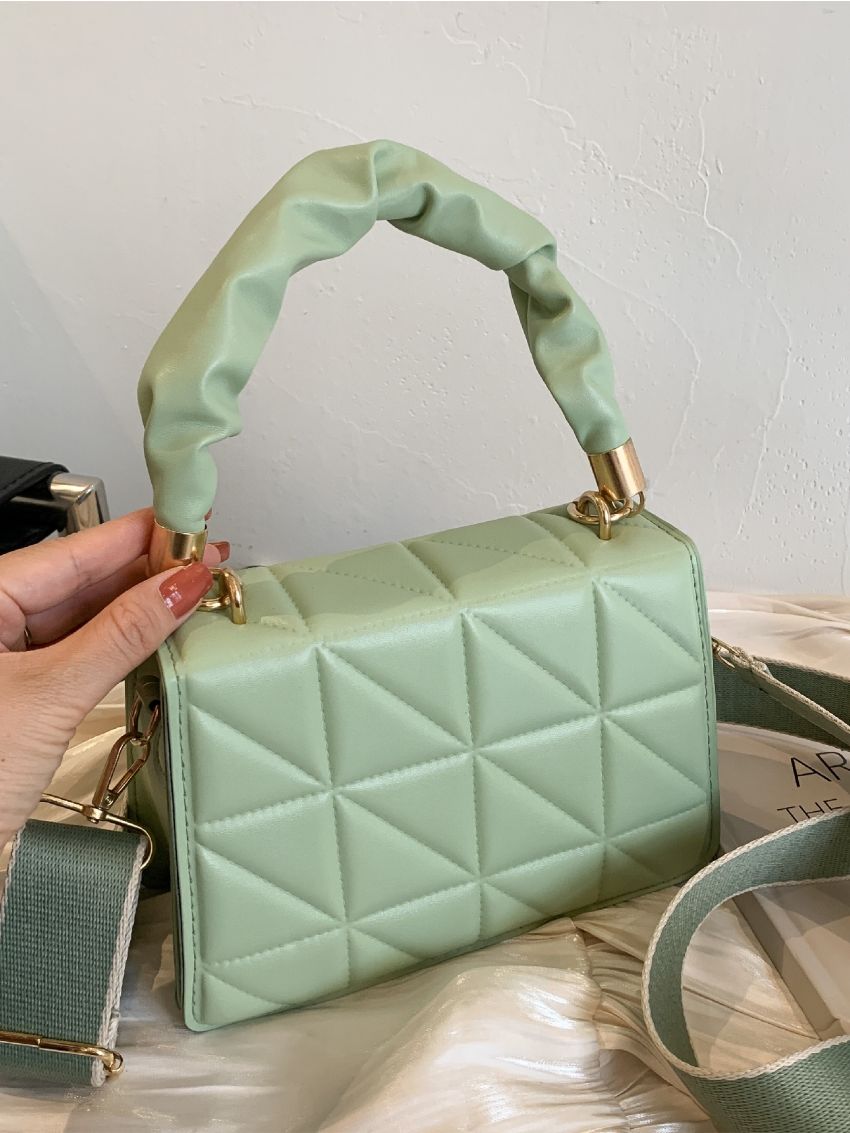 Mini Quilted Flap Shoulder Bag
