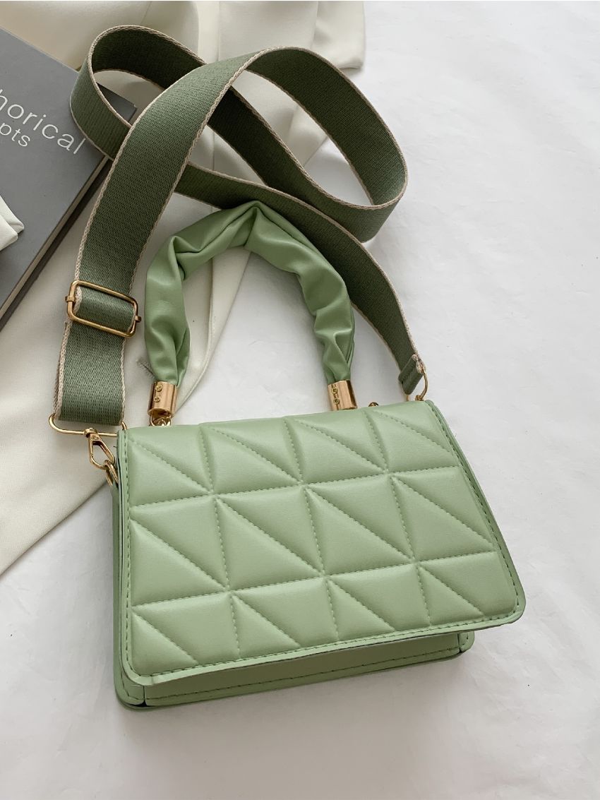 Mini Quilted Flap Shoulder Bag
