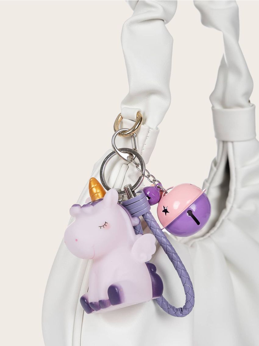 3D Unicorn Design Bag Charm