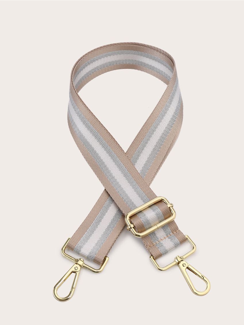 Striped Pattern Bag Strap