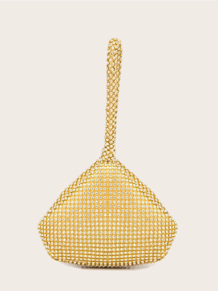 Mini Rhinestone Decor Evening Bag