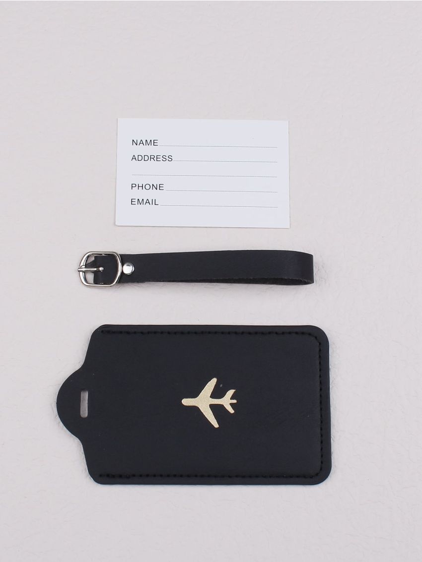 Plane Graphic Luggage Tag