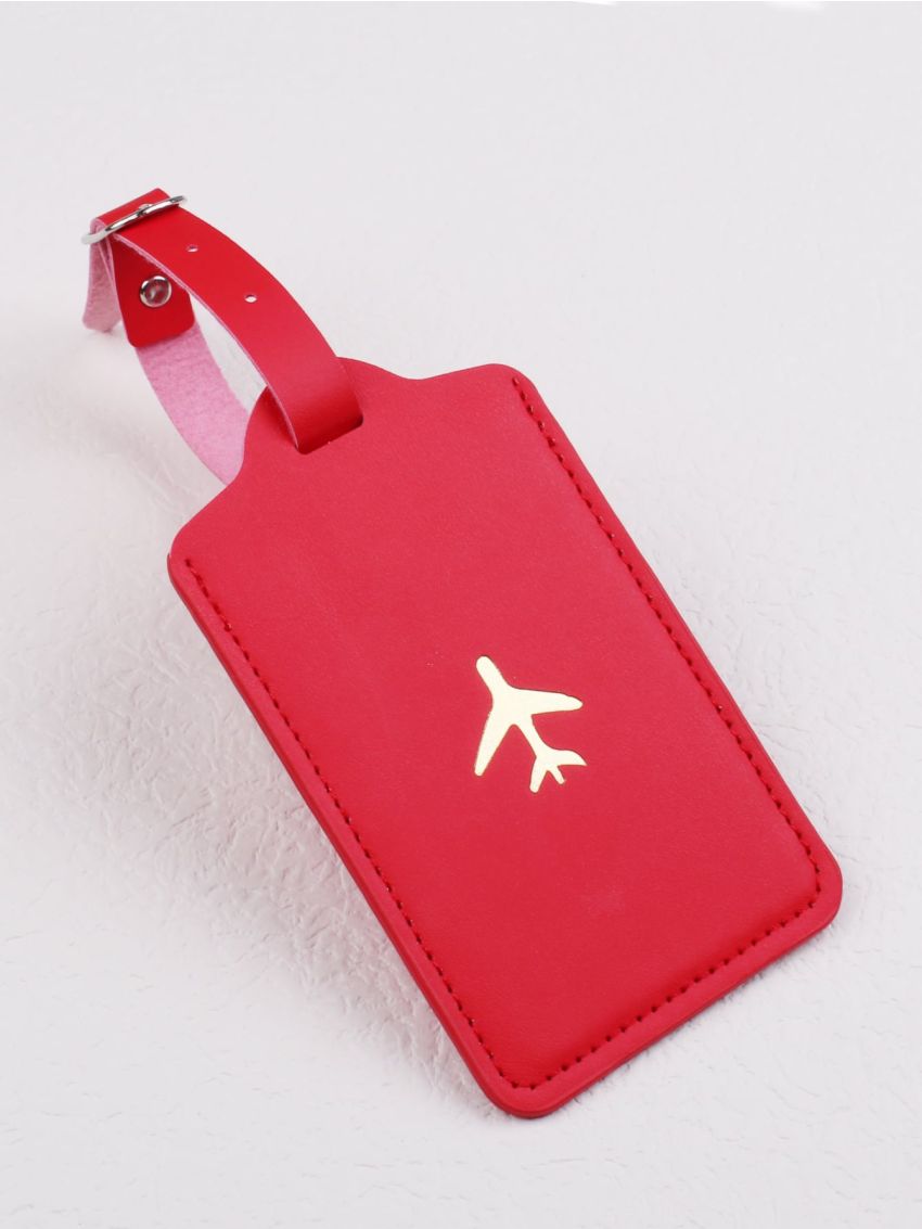 Plane Graphic Luggage Tag