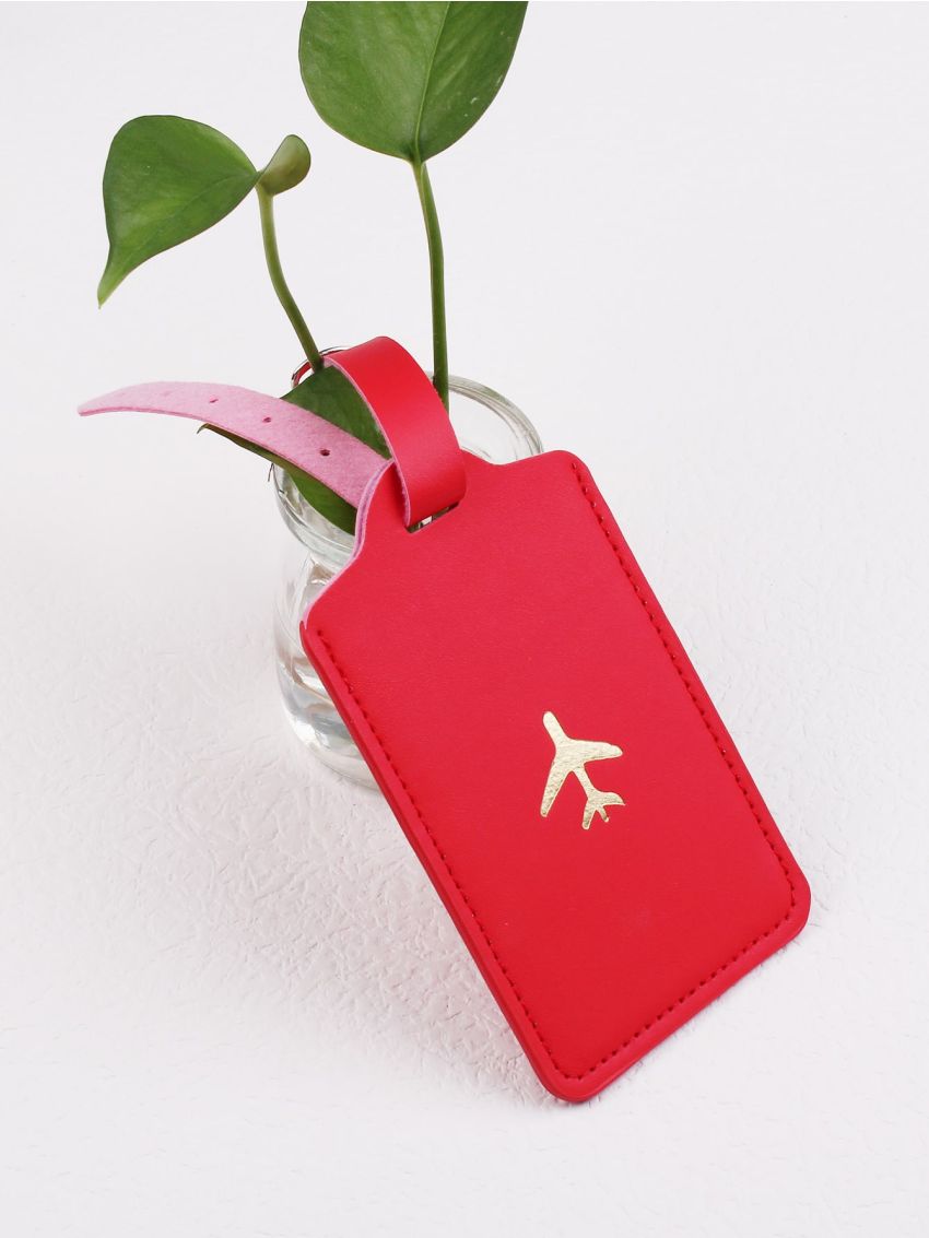 Plane Graphic Luggage Tag