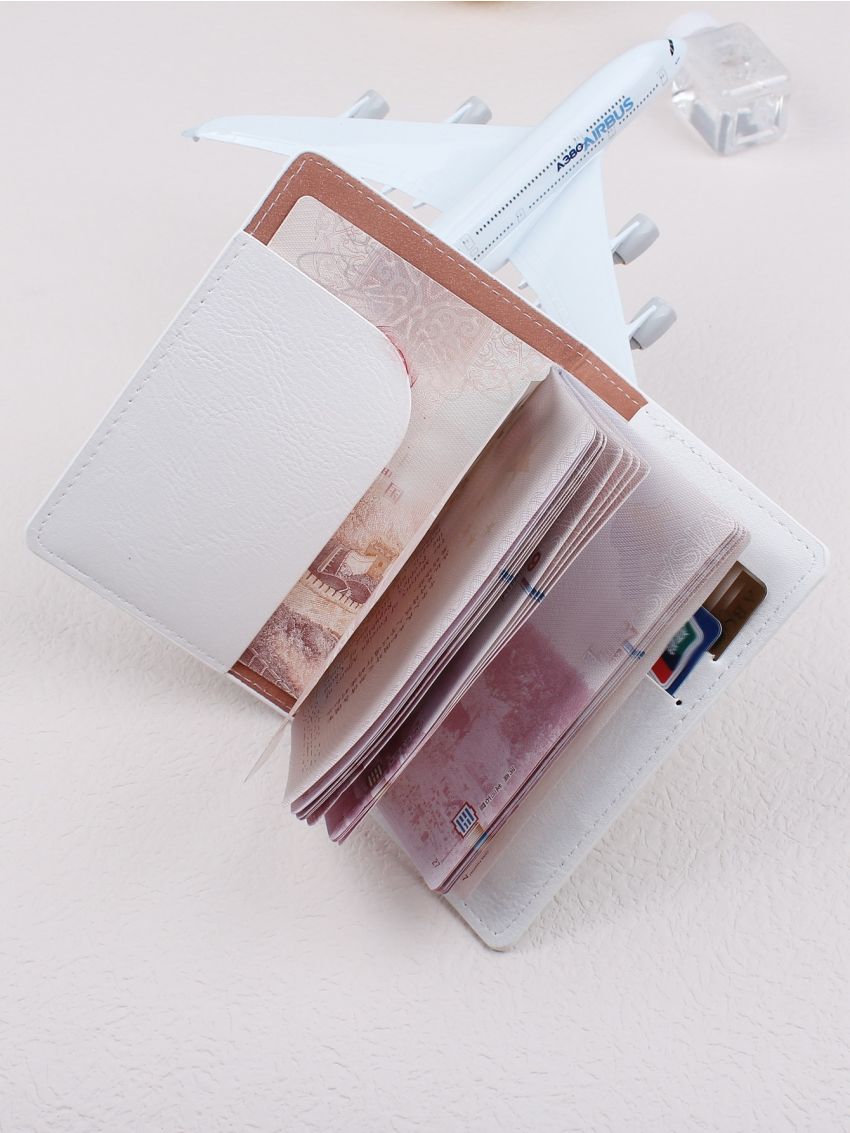 Letter Graphic Passport Case