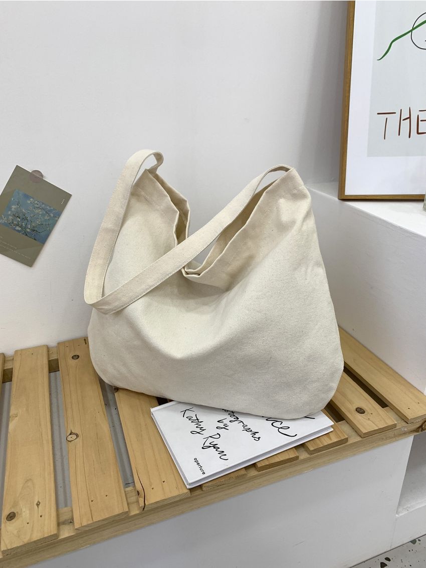 Minimalist Canvas Shoulder Bag