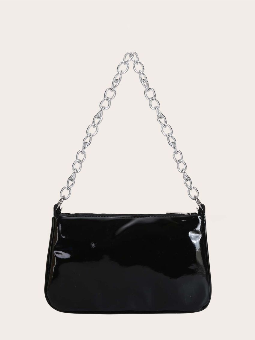 Mini Minimalist Butterfly Decor Baguette Bag