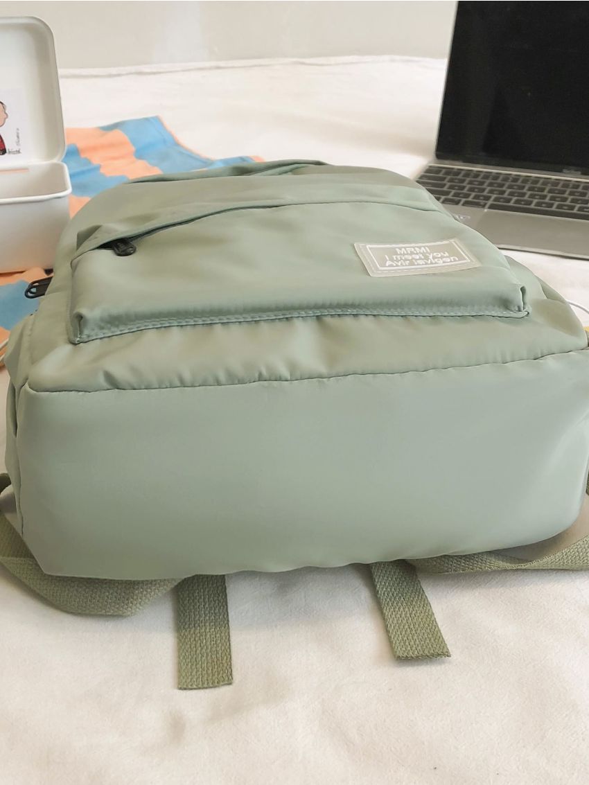 Letter Patch Backpack