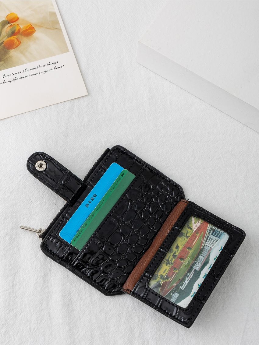 Crocodile Embossed Card Holder