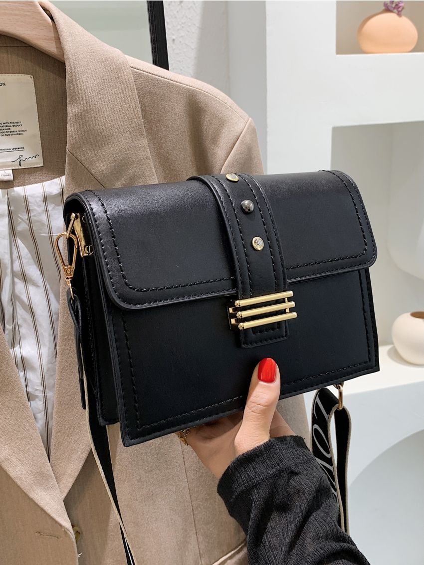 Minimalist Flap Crossbody Bag