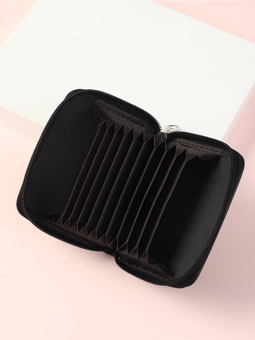 Minimalist Zipper Around Card Holder