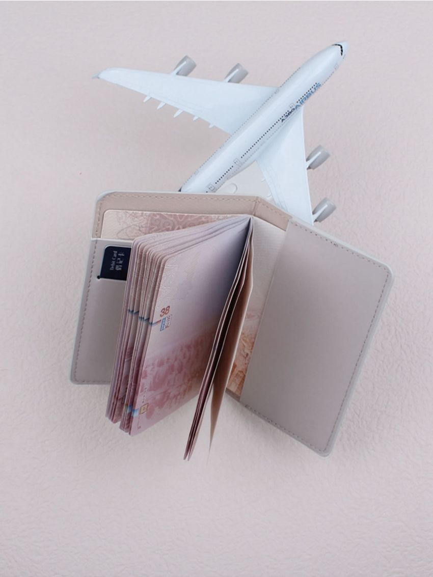 Metallic Detail Passport Case