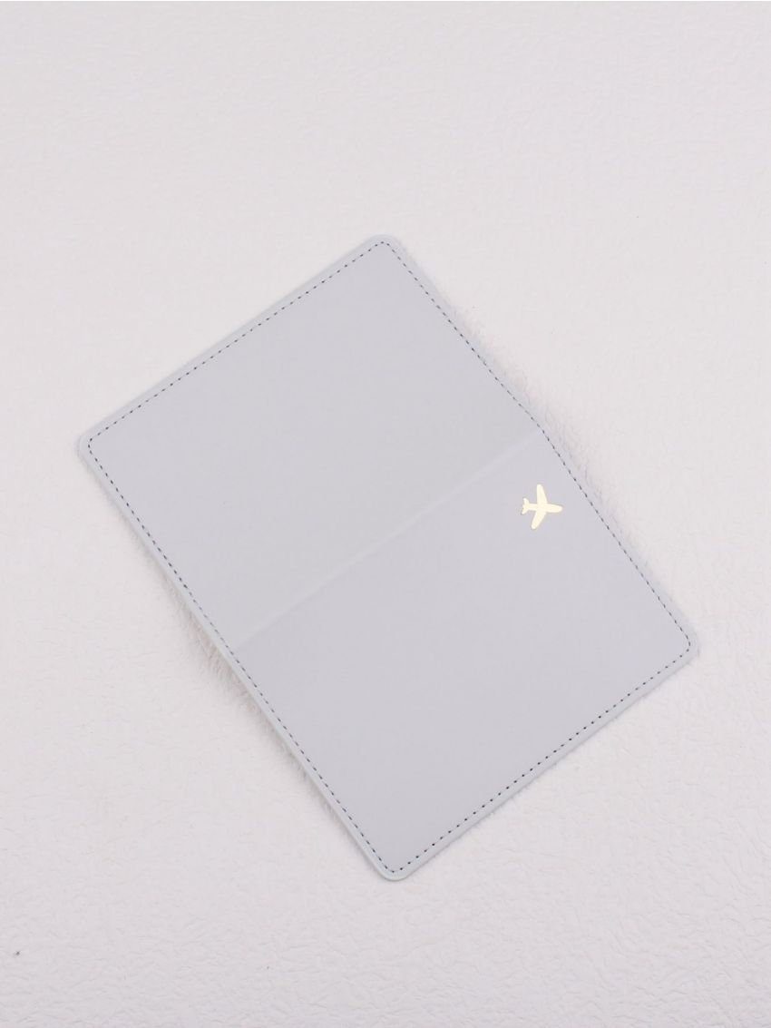 Metallic Detail Passport Case