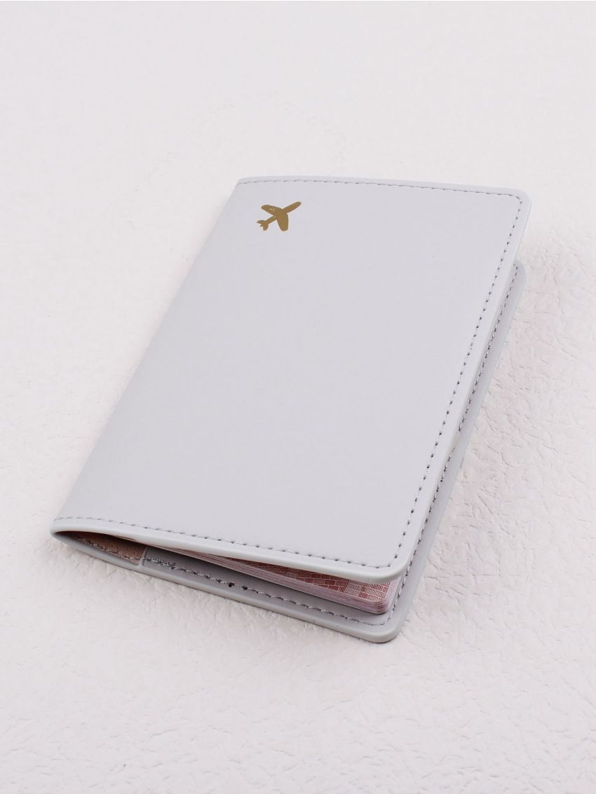Metallic Detail Passport Case