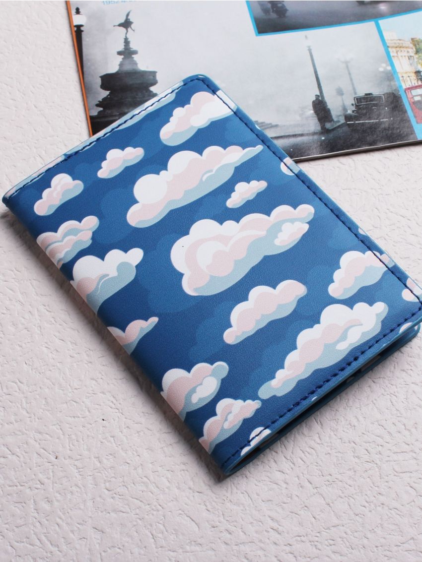 Cloud Graphic Passport Holder