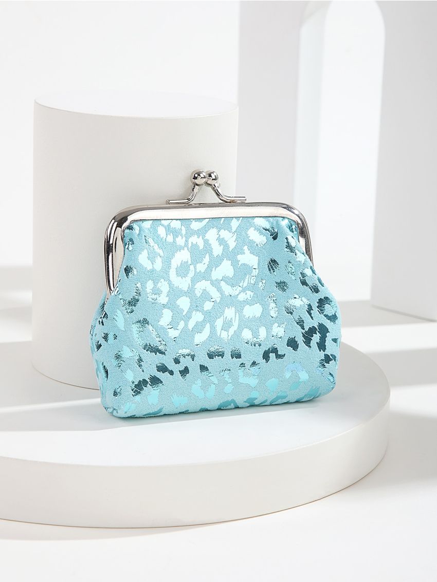 Glitter Kiss Lock Purse