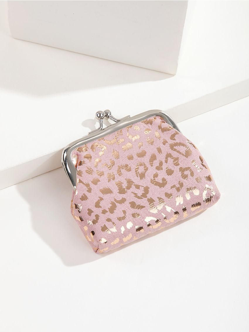 Glitter Kiss Lock Purse