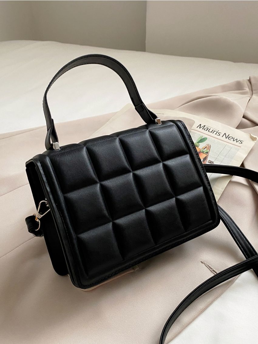 Mini Minimalist Square Satchel Bag