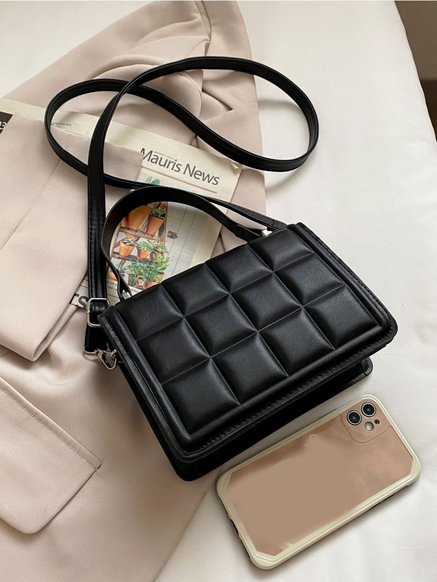 Mini Minimalist Square Satchel Bag