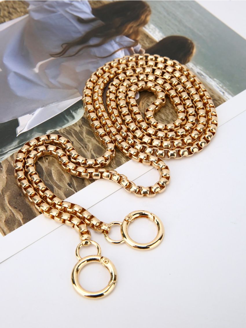 Minimalist Chain Decor Bag Strap