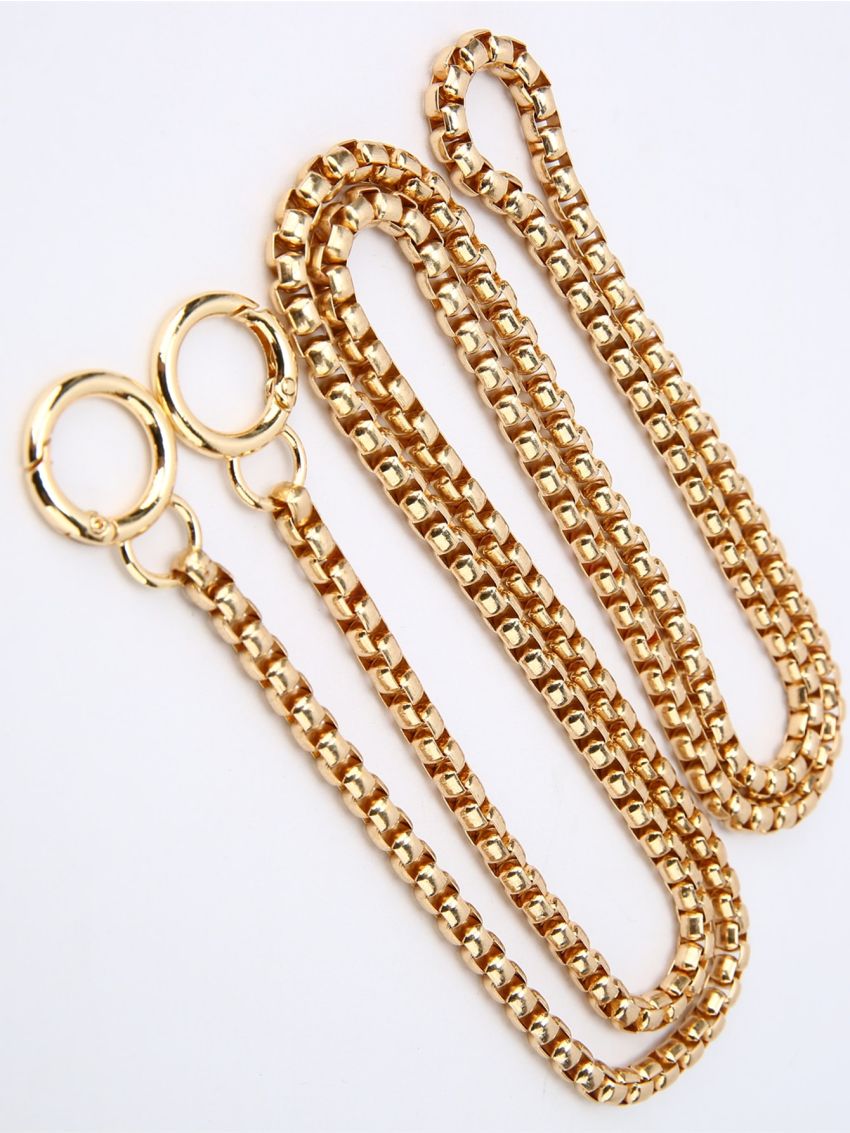 Minimalist Chain Decor Bag Strap