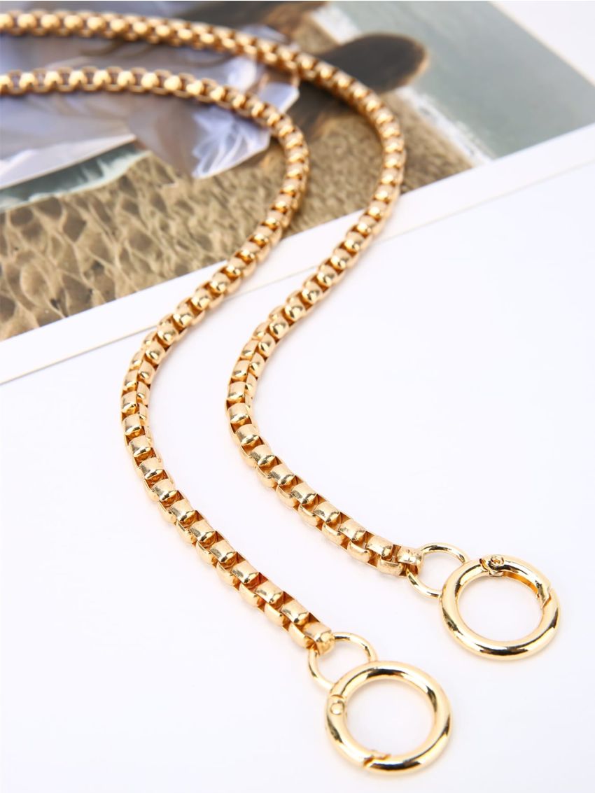 Minimalist Chain Decor Bag Strap