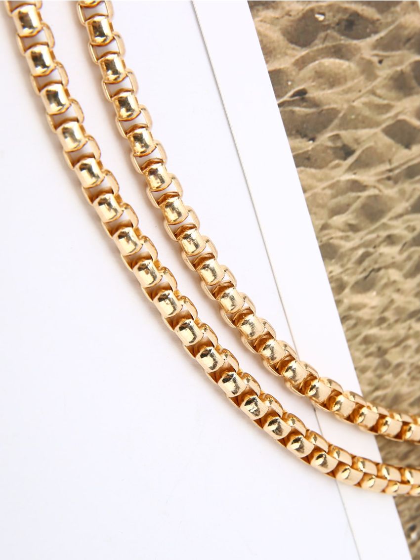 Minimalist Chain Decor Bag Strap