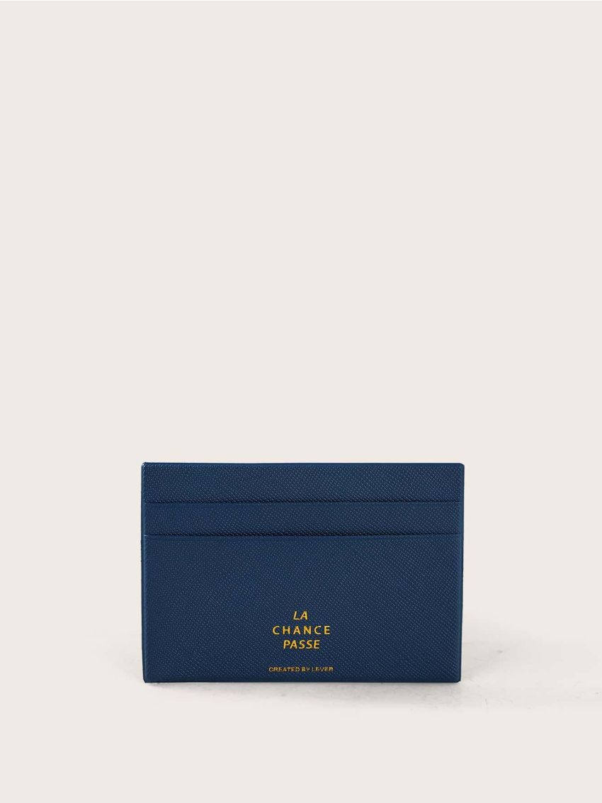 Letter Graphic Card Holder