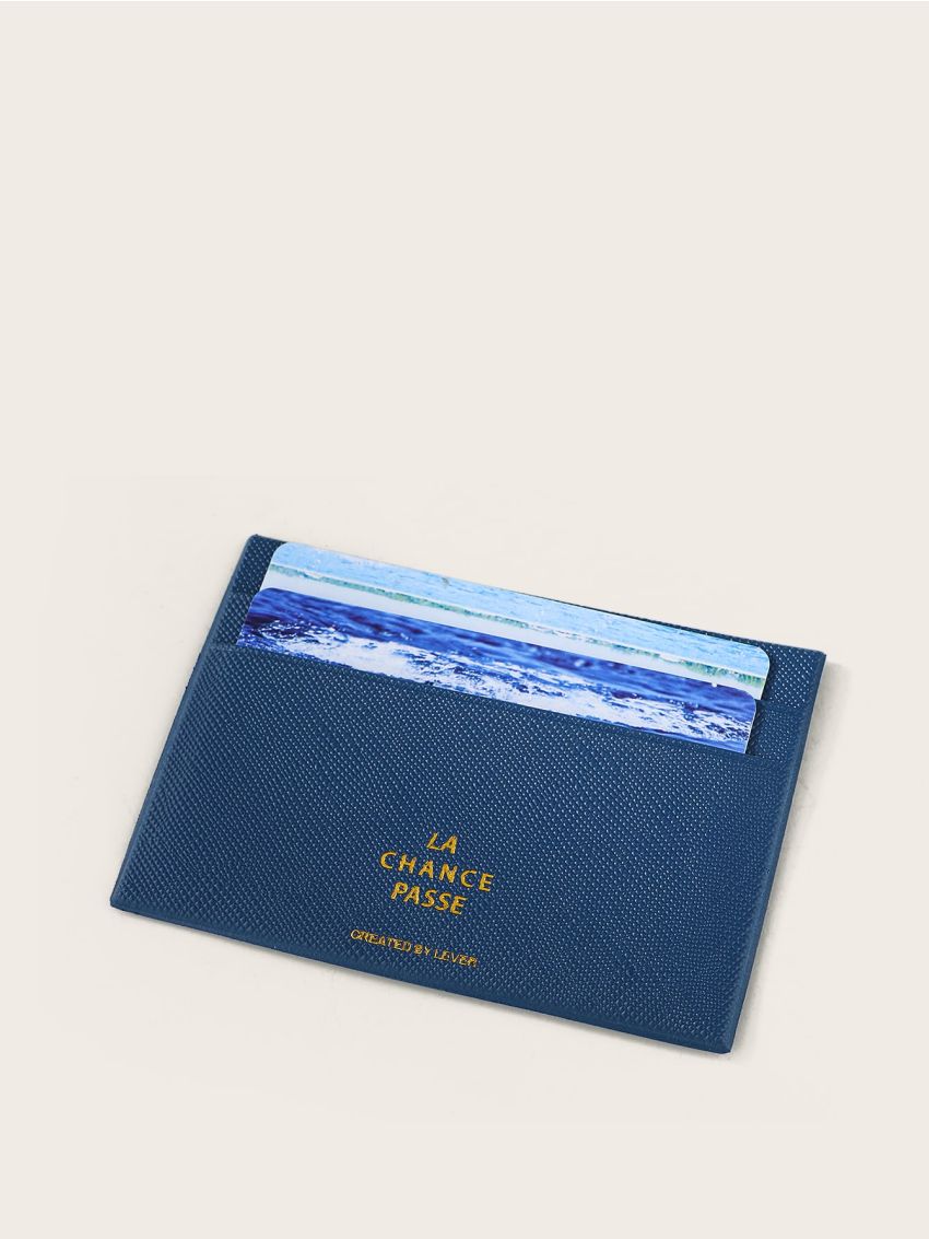 Letter Graphic Card Holder