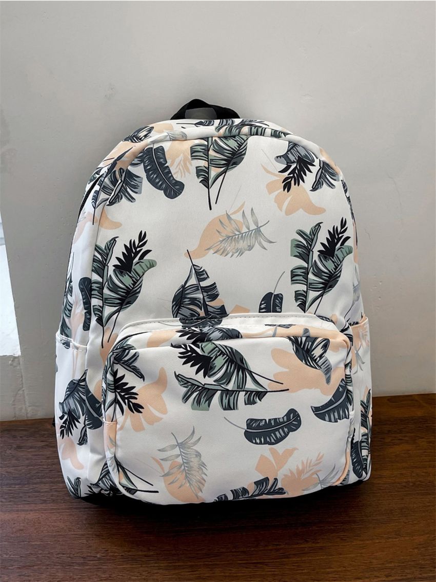 Leaf Graphic Classic Backpack