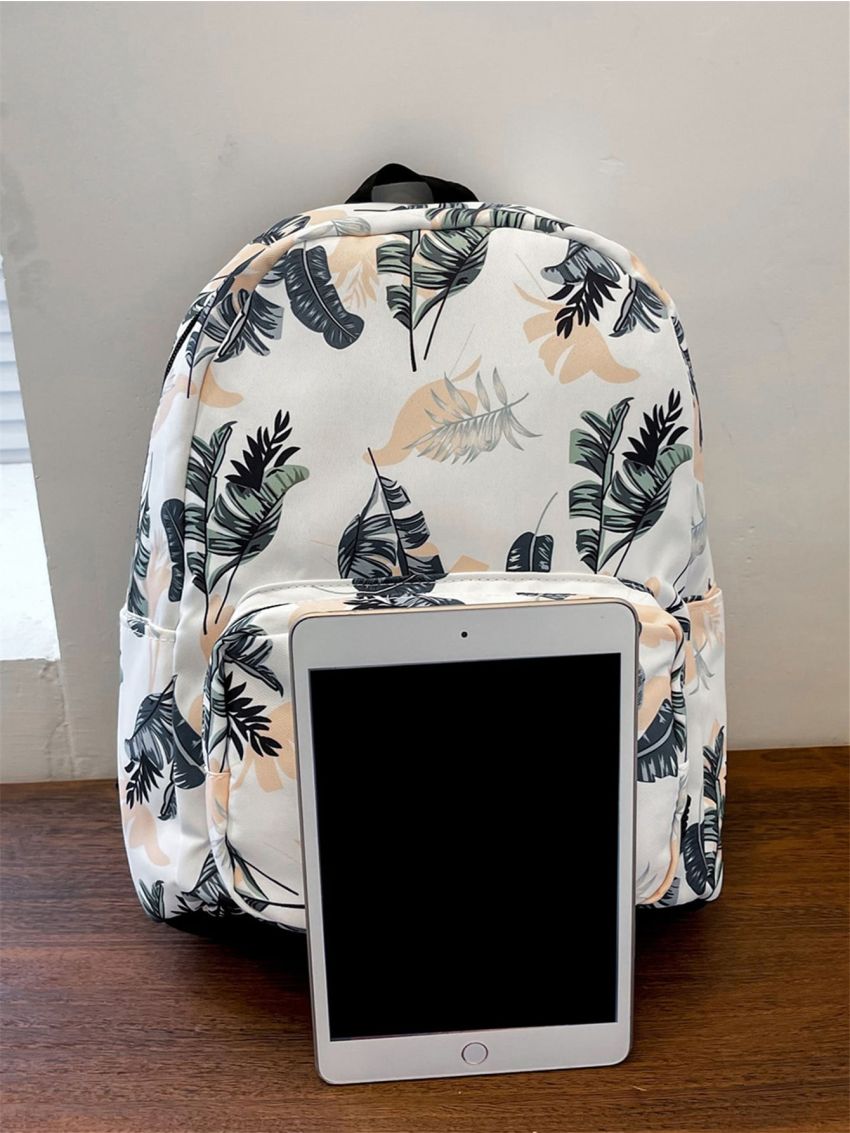 Leaf Graphic Classic Backpack