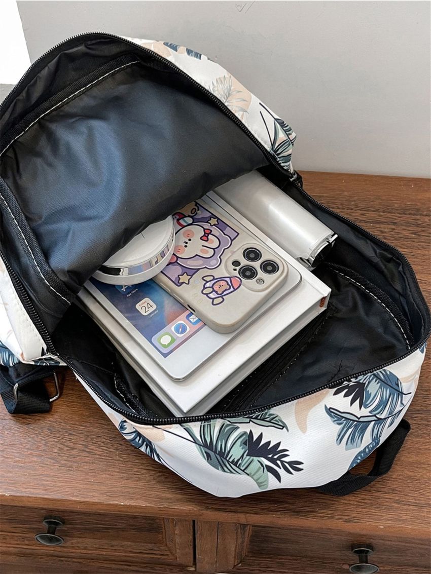 Leaf Graphic Classic Backpack