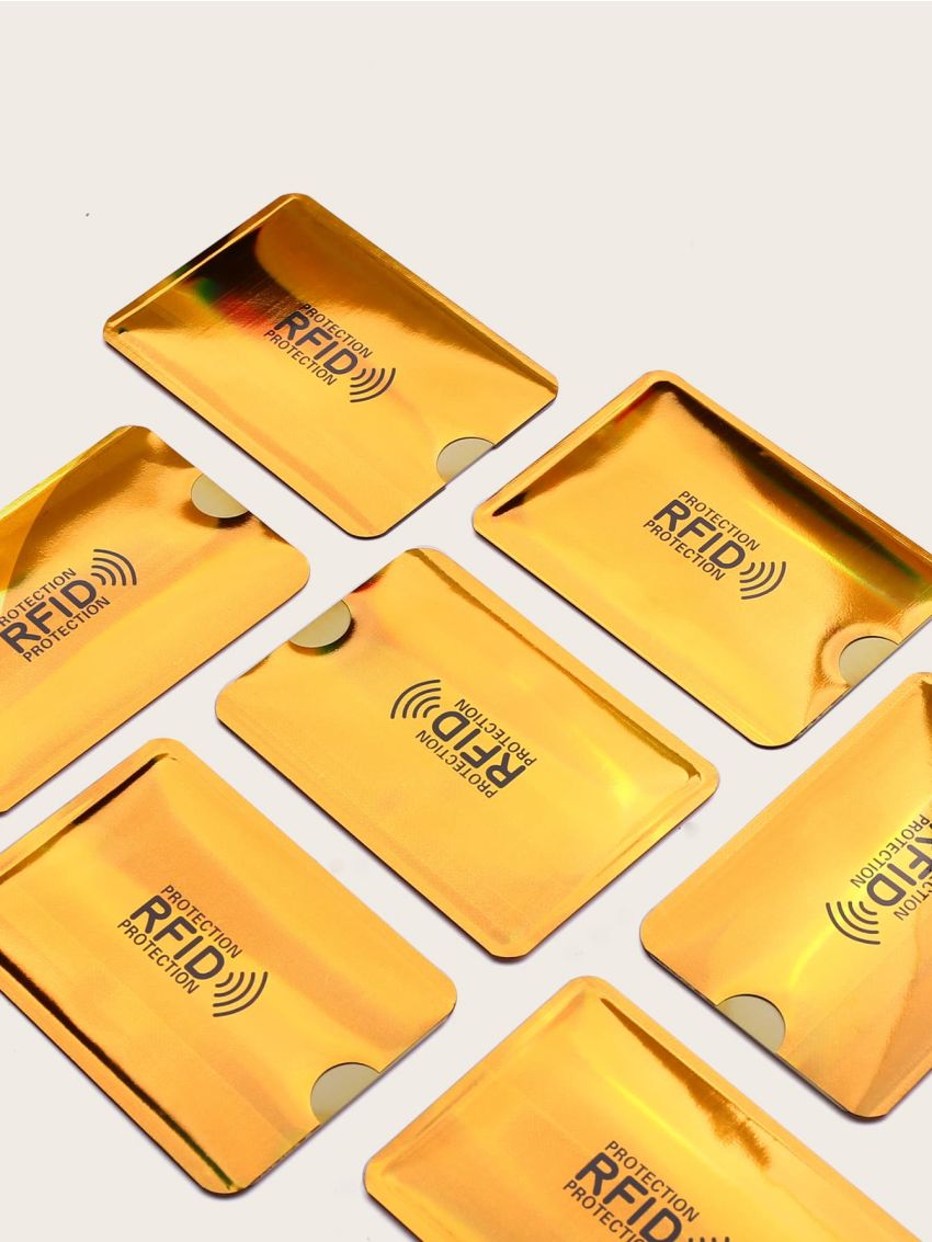 5Pcs RFID Shielding Card Holder