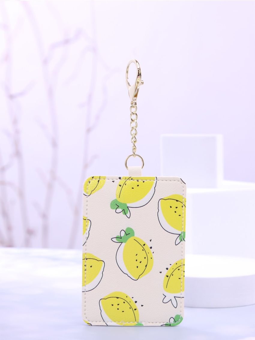 Lemon Pattern Card Holder