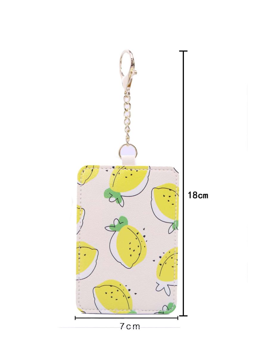 Lemon Pattern Card Holder